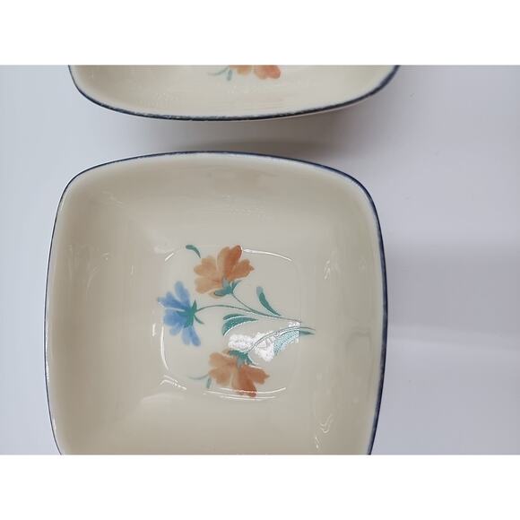 Lenox Provencal Garden Rounded Square Dipping Bowls, Set of 2 - Picture 7 of 11